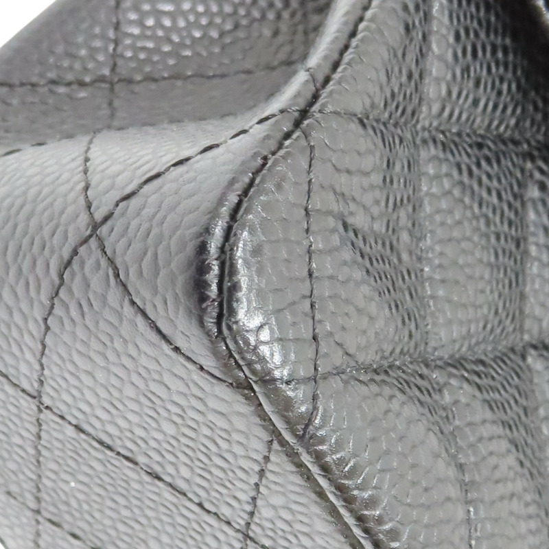 黑色 菱格紋 牛皮 COCO 25 鍊帶 肩背包 銀釦 無卡【CHANEL 香奈兒】 AO1112-13