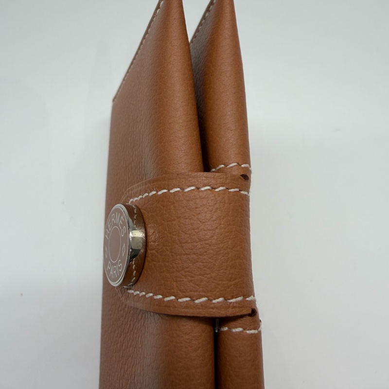 Hermes R.M.S卡夾 金色-9