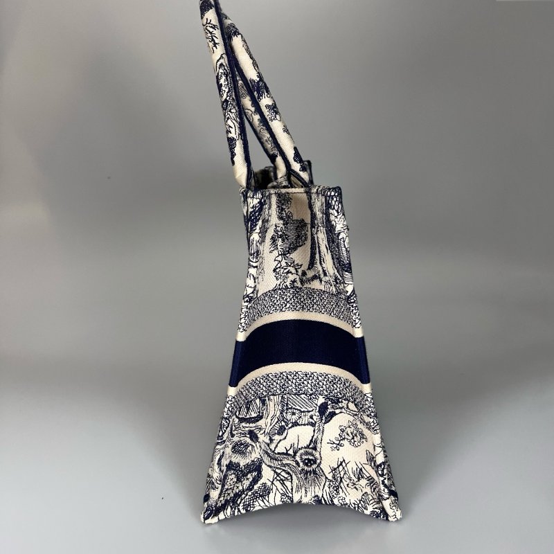 DIOR  動物園刺繡BOOKTOTE包  中號-2