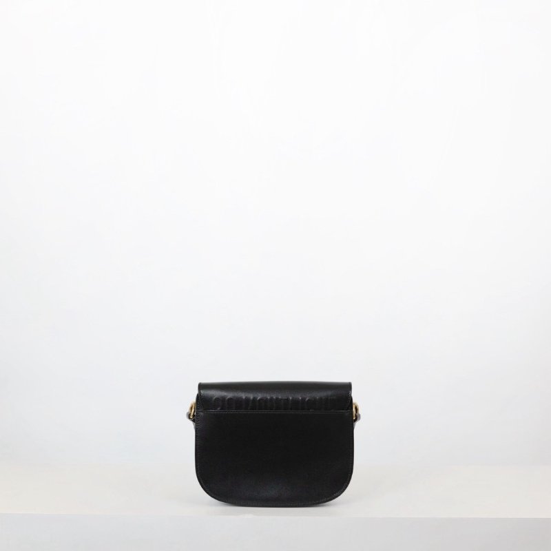 二手Dior Bobby 小號馬鞍包 黑金-6