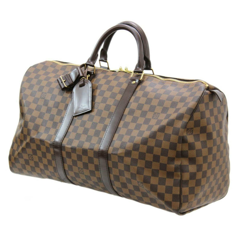 路易威登 Louis Vuitton Keepall 50 波士頓包 Damier MB0026-0