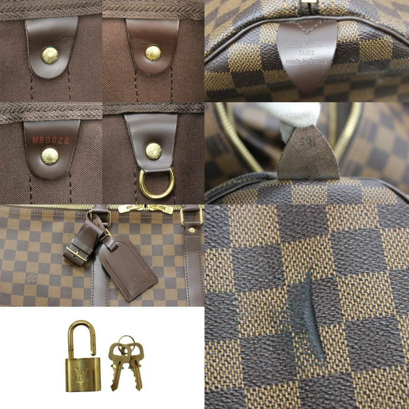 路易威登 Louis Vuitton Keepall 50 波士頓包 Damier MB0026-9