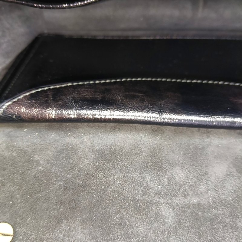 DIOR J'Adior黑色牛皮單肩包斜挎包金色五金-11