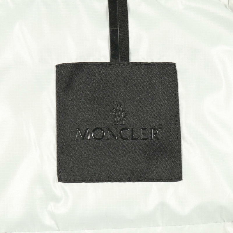 MONCLER LAUZET 羽絨外套 #1 連帽衫 聚酯纖維 灰色 二手 男款-2