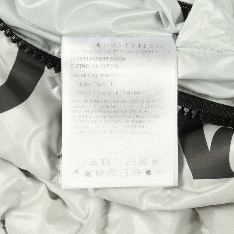MONCLER LAUZET 羽絨外套 #1 連帽衫 聚酯纖維 灰色 二手 男款-4