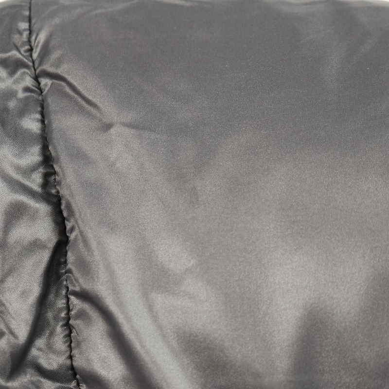 MONCLER MONTGENEVRE 羽絨外套 #2 連帽羊毛灰色二手男款-6