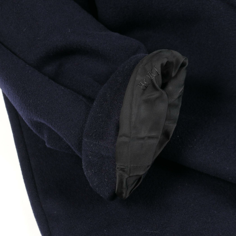 Christian Dior 短版雙排扣大衣 #52 羊絨海軍藍 二手男款-8