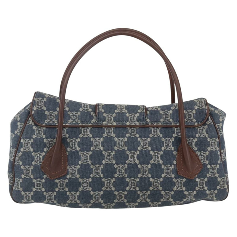 【日本直送】CELINE Paris Macadam帆布手提包 藍色 正品 162405V-1