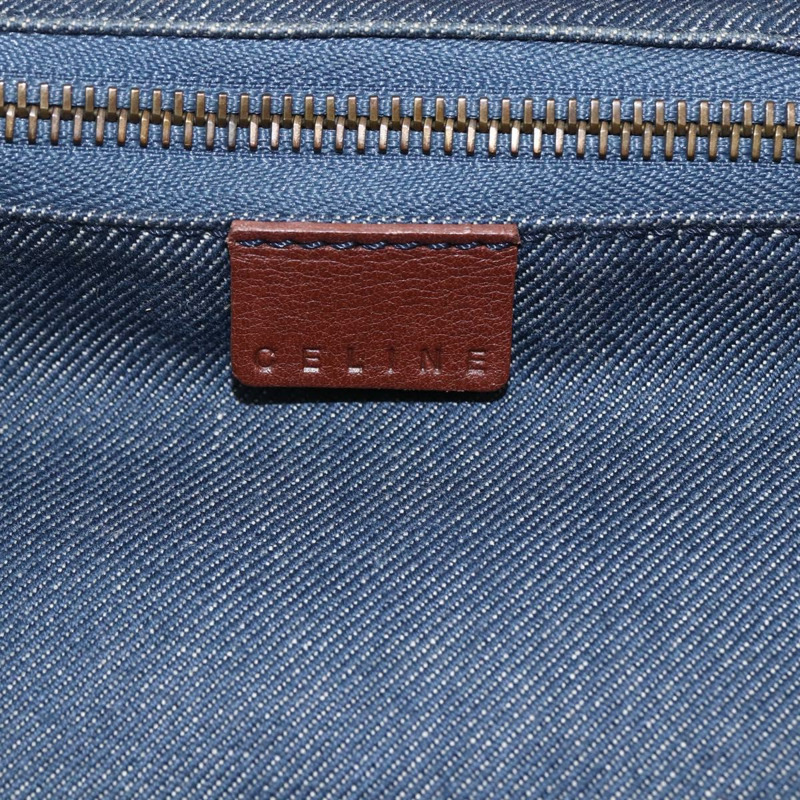 【日本直送】CELINE Paris Macadam帆布手提包 藍色 正品 162405V-16