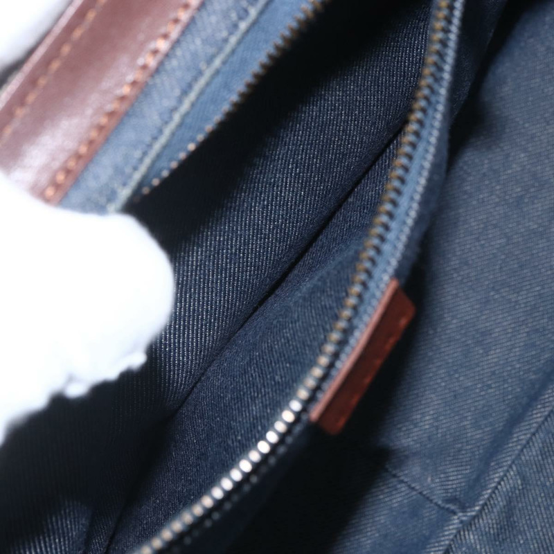 【日本直送】CELINE Paris Macadam帆布手提包 藍色 正品 162405V-20