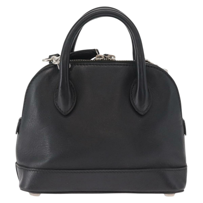 【日本直送】BALENCIAGA I LOVE TECHNO Villetop Handle XXS Bag 黑色 550646 Auth 163114V-1