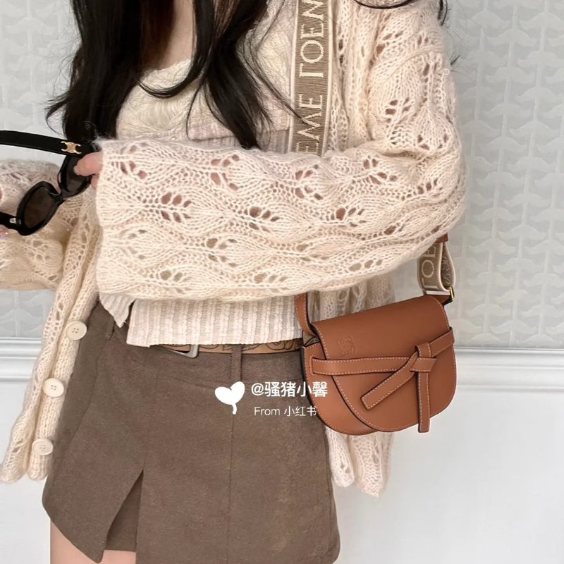 🏷Loewe 羅意威．Mini Gate Dual /客人寄賣-23