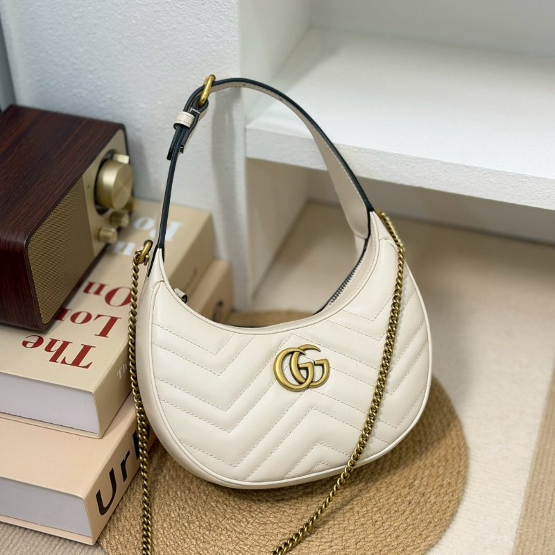 🏷Gucci 古馳.Marmont 月亮包/客人寄賣-0