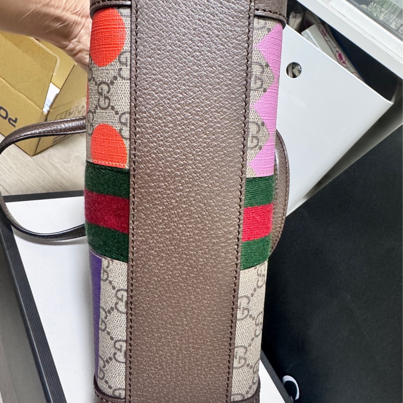 全新Gucci Ophidia 手提肩背兩用托特包-8