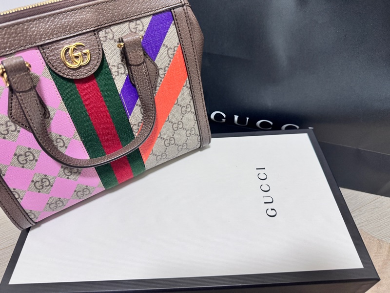 全新Gucci Ophidia 手提肩背兩用托特包-17