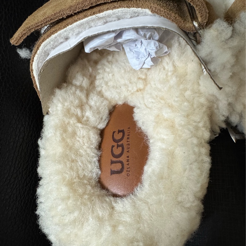 UGG 羊毛二舅拖鞋-8