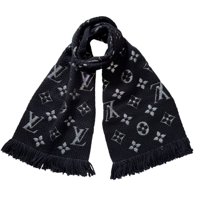 LOUIS VUITTON Logomania 老花 圍巾-1