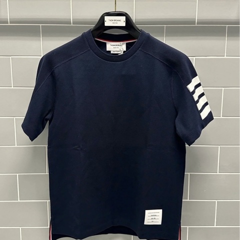 Thom Browne 男款 四道槓 短袖 Tee#1 2 3 4 5