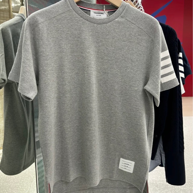 Thom Browne 男款 四道槓 短袖 Tee#1 2 3 4 5-3