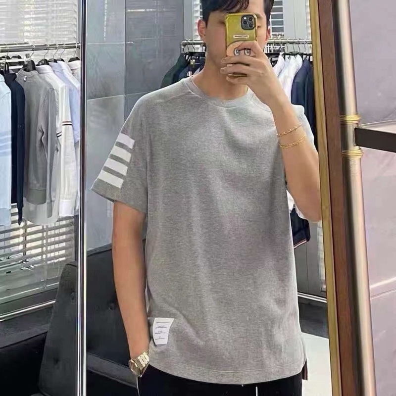 Thom Browne 男款 四道槓 短袖 Tee#1 2 3 4 5-4