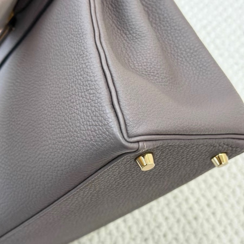 爱马仕 Kelly28锡器灰金扣togo皮 X刻闲置 附件盒子尘袋-3