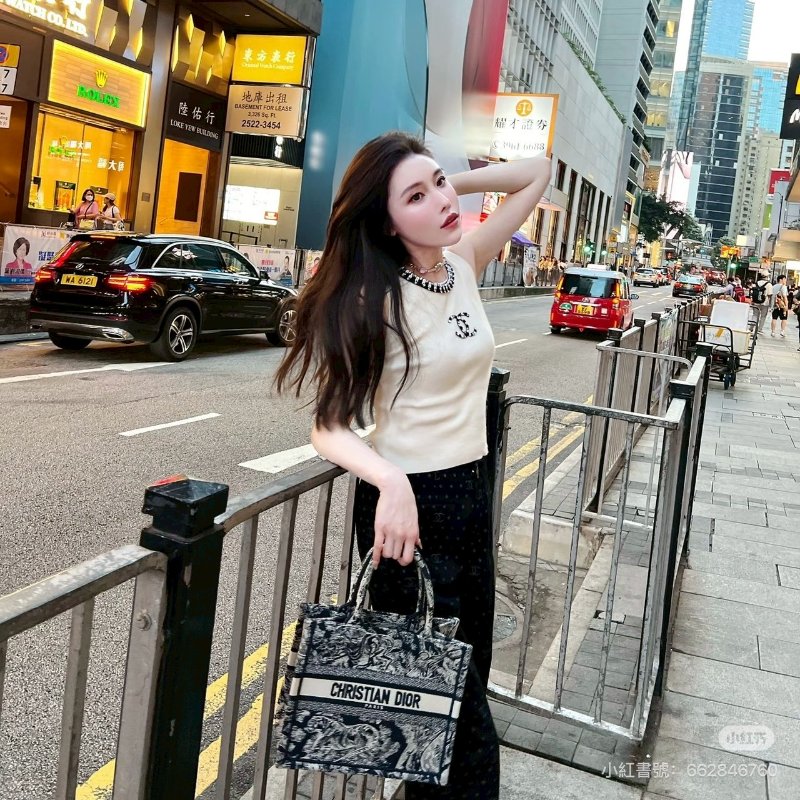 🏷Dior 迪奧.Book Tote 動物園 大號-21