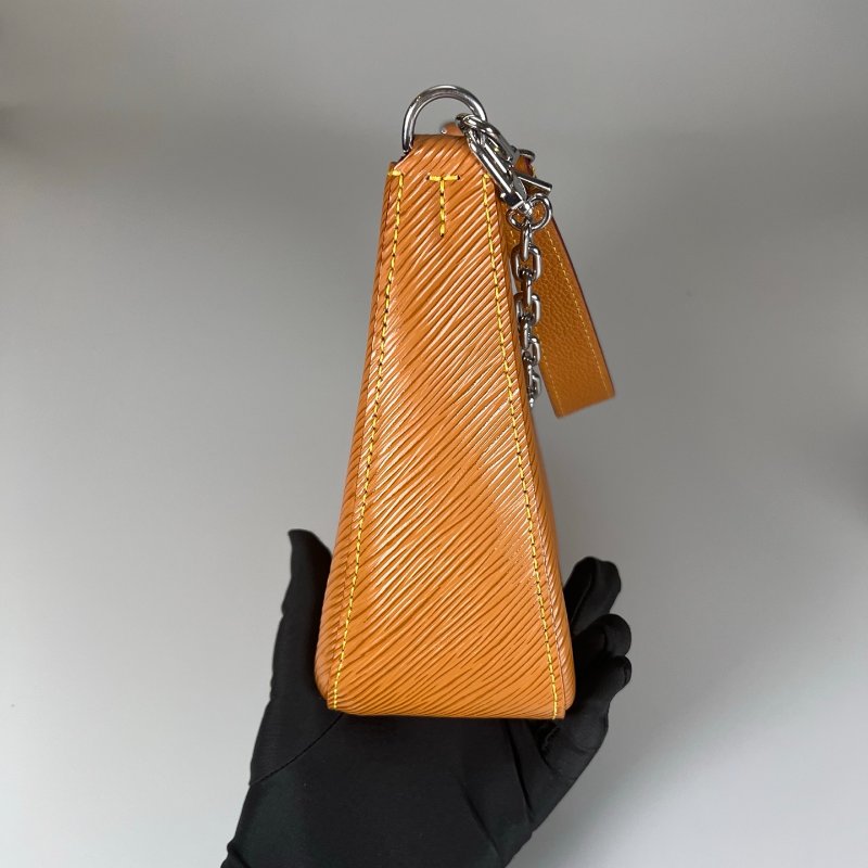 LV M80794/晶片款 焦糖水波紋手提斜背包-2