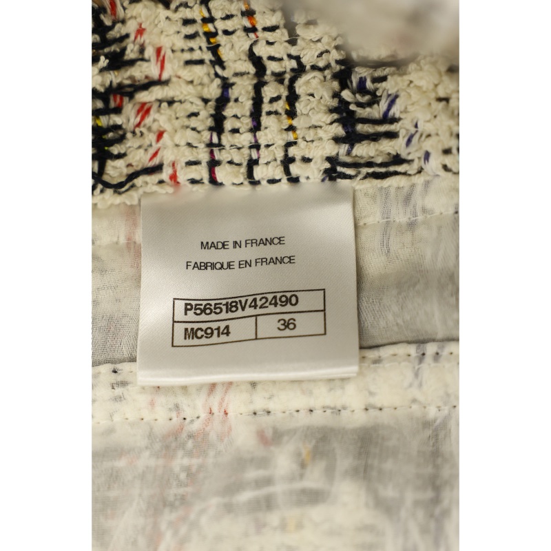 CHANEL香奈兒粗花呢混紡外套-4