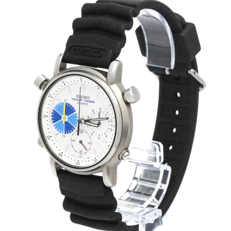 精工不鏽鋼石英男士手錶 7A28-7090-1