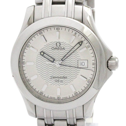 歐米茄海馬系列120公尺不鏽鋼石英男士腕錶 2511.31 拋光款