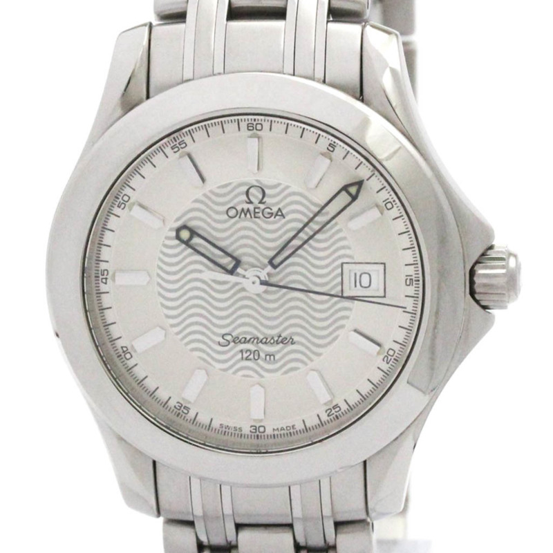 歐米茄海馬系列120公尺不鏽鋼石英男士腕錶 2511.31 拋光款-0