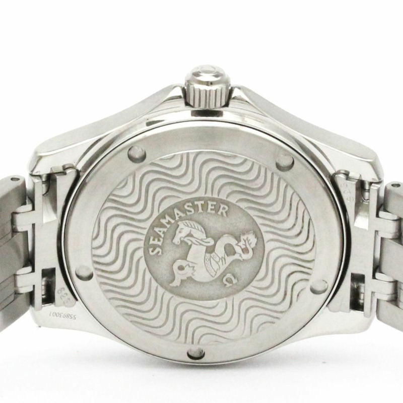 歐米茄海馬系列120公尺不鏽鋼石英男士腕錶 2511.31 拋光款-5