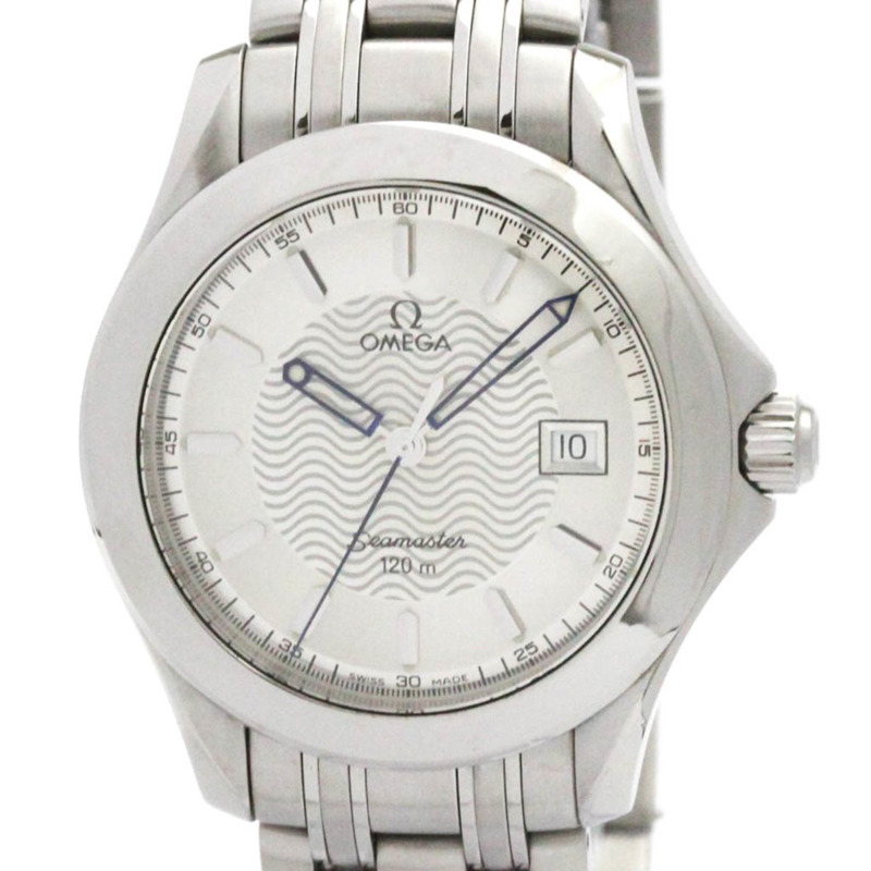 歐米茄海馬系列120公尺不鏽鋼石英男士腕錶 2511.31 拋光款-0