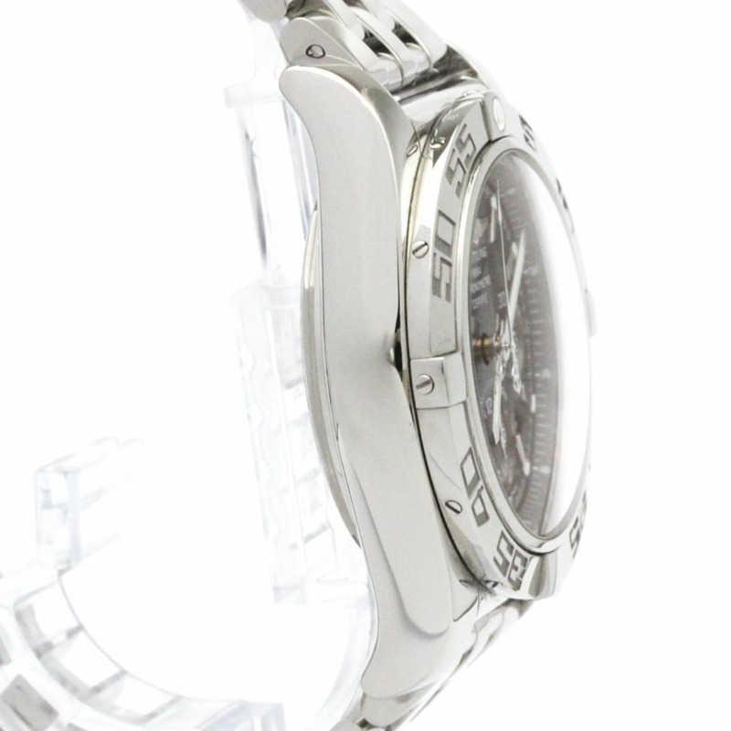 百年靈 Chronomat 44 日本有限公司 珍珠母貝精鋼男士腕錶 AB0111 拋光-8