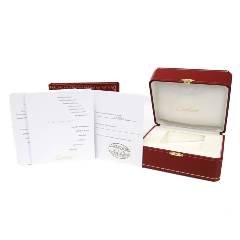 卡地亞 Must 21 Chronoscaph 精鋼石英女錶 W10197U2 拋光-5