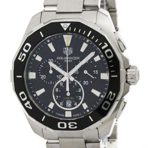 TAG HEUER 豪雅競潛系列計時腕錶 300公尺防水 石英男士腕錶 CAY111A 拋光款