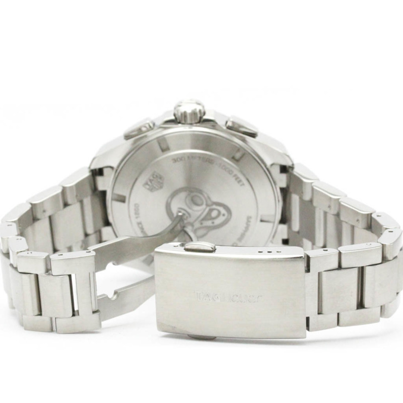 TAG HEUER 豪雅競潛系列計時腕錶 300公尺防水 石英男士腕錶 CAY111A 拋光款-4