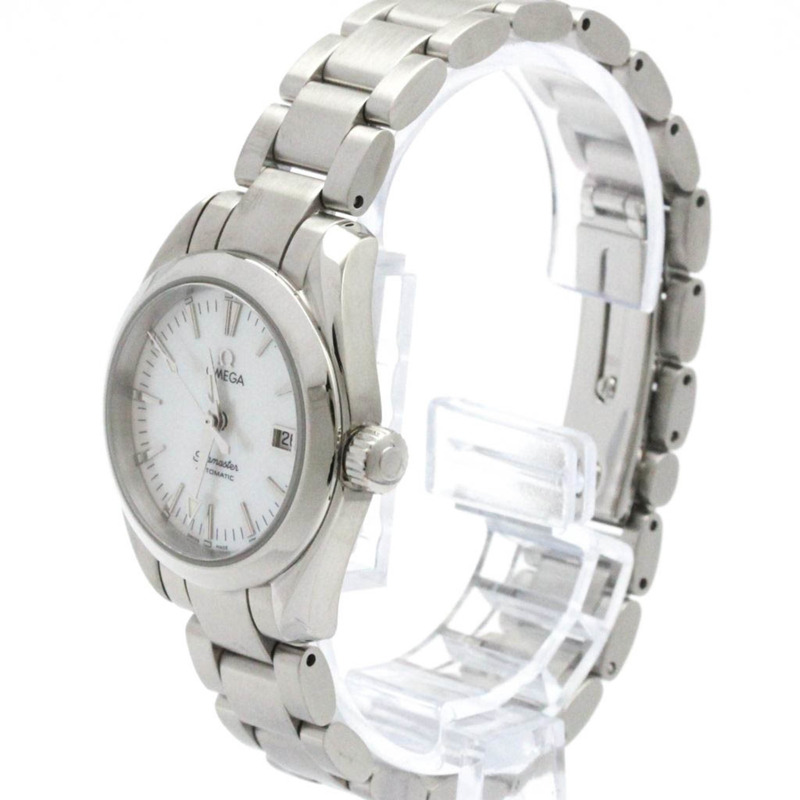 歐米茄海馬系列Aqua Terra珍珠母貝錶盤自動腕錶2573.70拋光款-1