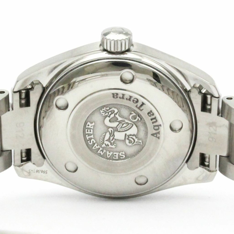 歐米茄海馬系列Aqua Terra珍珠母貝錶盤自動腕錶2573.70拋光款-6