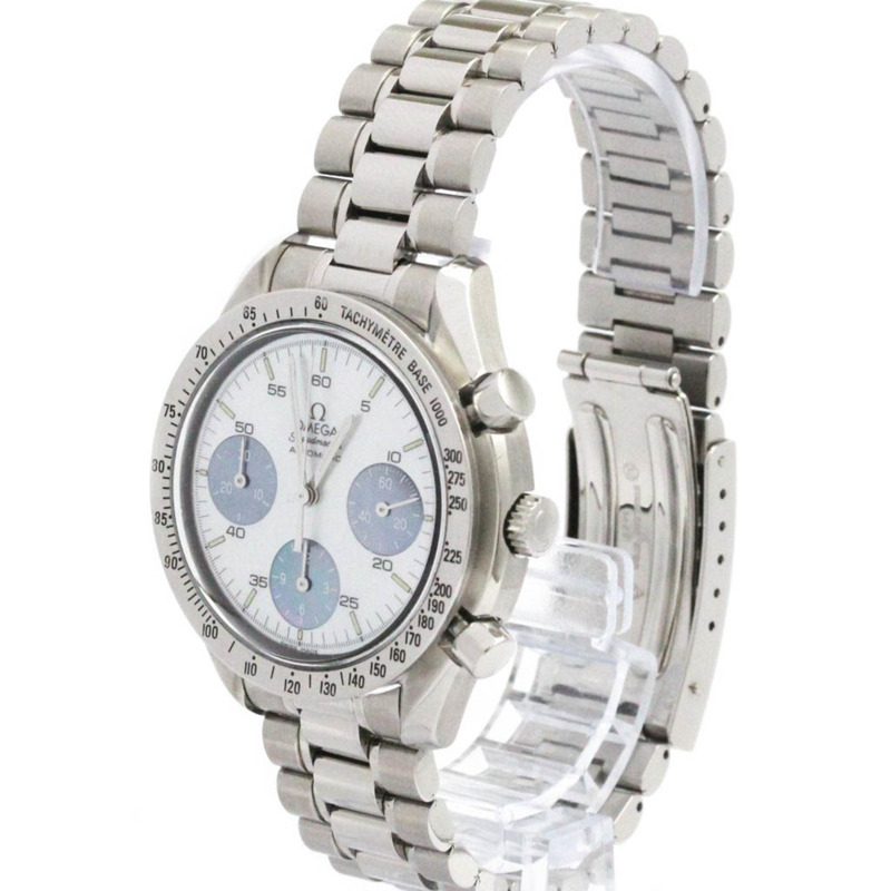 歐米茄超霸系列珍珠母貝錶盤限量版日本腕錶 3502.74 拋光-1