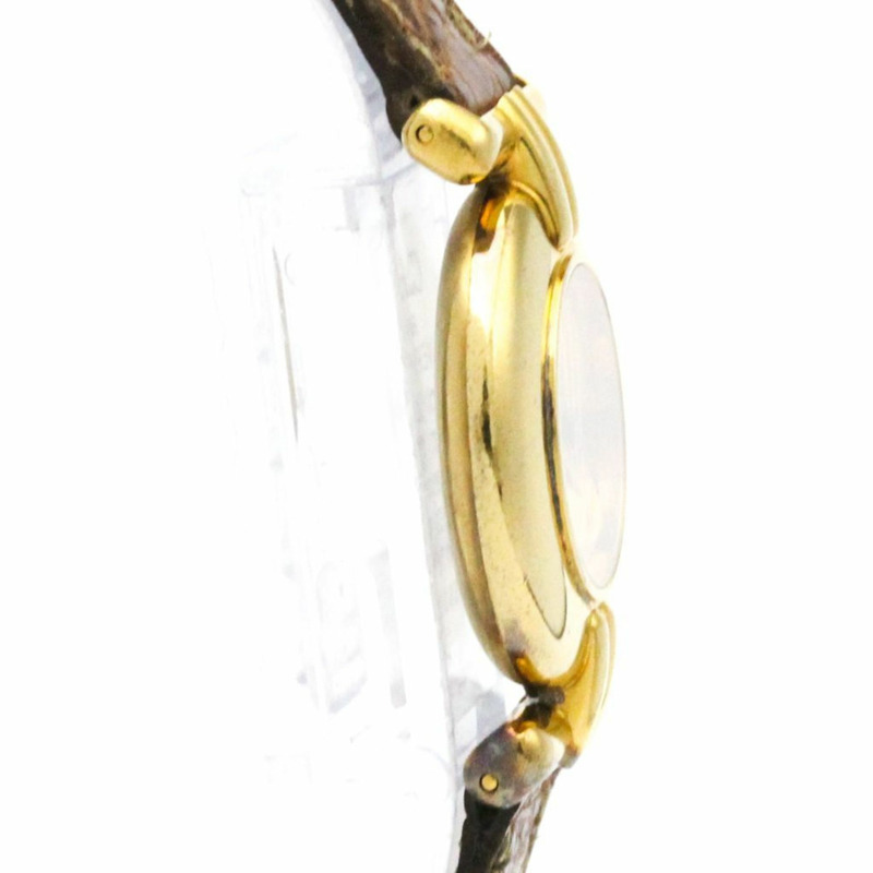 卡地亞 Must Colisee 鍍金石英女士腕錶 W1008554-7