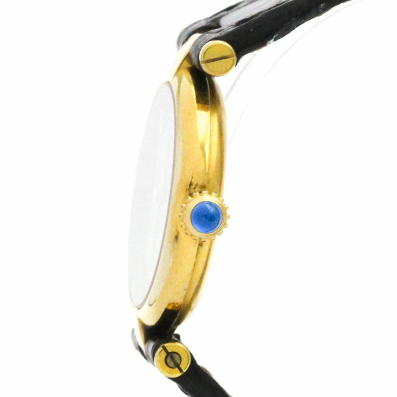 卡地亞 Must Vendome 鍍金石英女士腕錶 590004-3