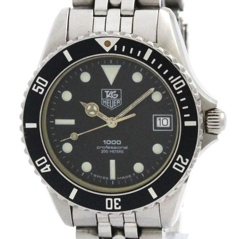TAG HEUER 1000 不鏽鋼石英男士腕錶 980.013