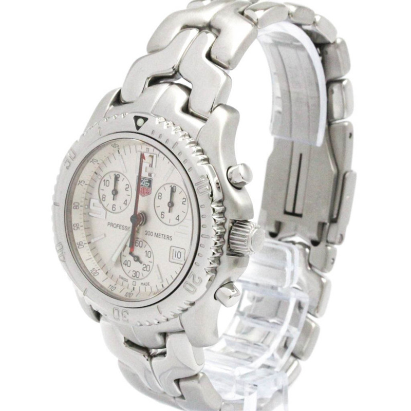 TAG HEUER 豪雅 Link 計時碼錶 精鋼石英男錶 CT1112-1