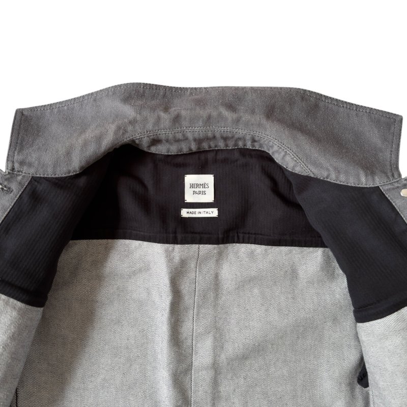 HERMES Clou De Selle 牛仔外套-10