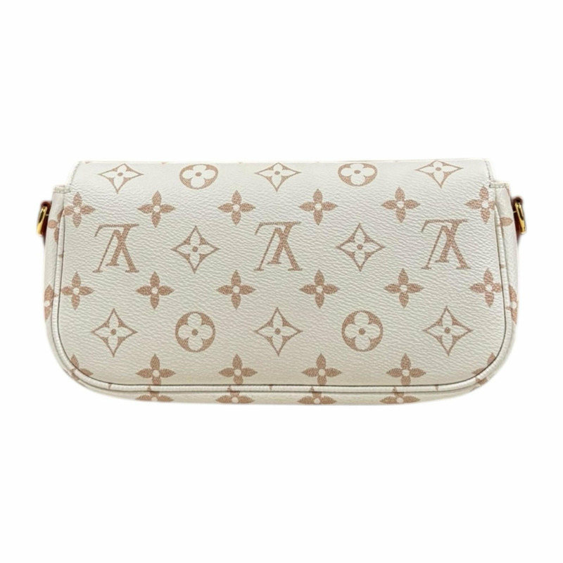 二手路易威登 Ivy Monogram Dune 鏈條錢包肩背包,塗層帆布材質 (M83091),米色。女士款。-4