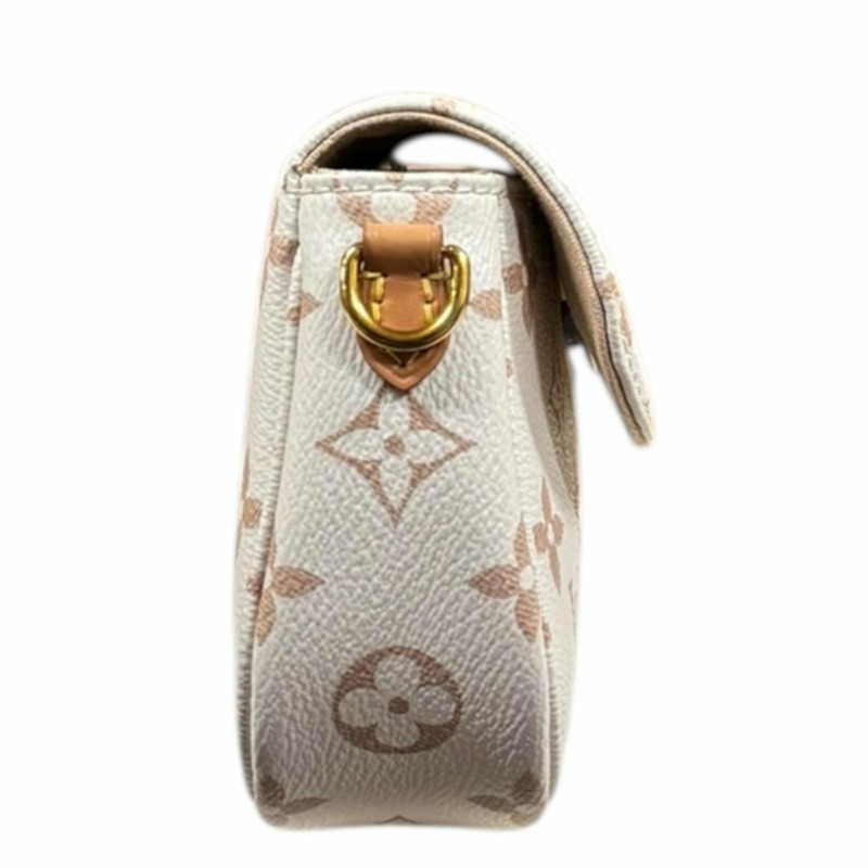 二手路易威登 Ivy Monogram Dune 鏈條錢包肩背包,塗層帆布材質 (M83091),米色。女士款。-5
