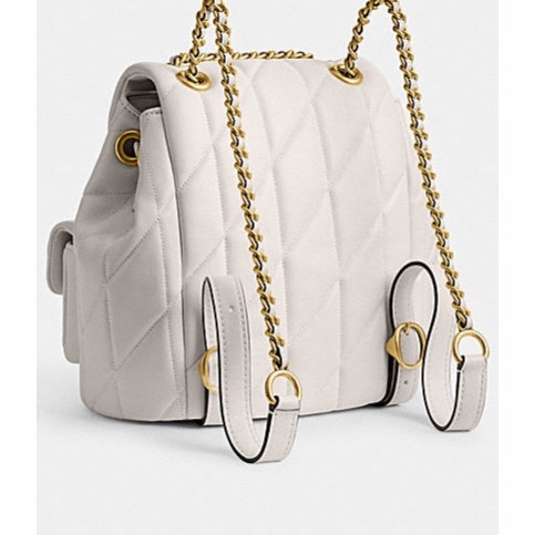 Coach 女士 TABBY徽標雙肩包均碼碼22.5cm*13.5cm*21cm-2