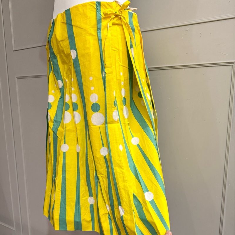 《新歡舊愛》專櫃正品MARNI 很亮眼不規則立體設計半身裙 原價29000-2