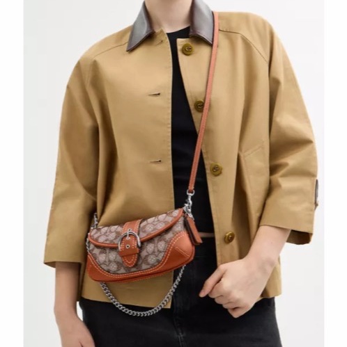 Coach 女士 Soho 25 單肩包均碼碼24.7cm*5.7cm*12.7cm-7